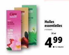 Cien nature  HAZ DE HOSE  en  Huiles essentielles  5706400  30 ml  4.⁹9  136-16316 