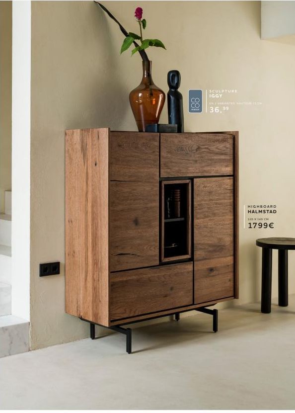 188  SCULPTURE IGGY  36,99  HIGHBOARD HALMSTAD  120 X 140 CM  1799€ 