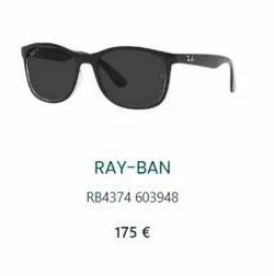 ray-ban rb4374 603948  175 € 