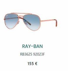 RAY-BAN RB3625 92023F  155 € 