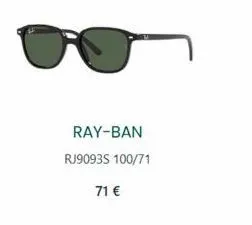ray-ban rj9093s 100/71  71 € 