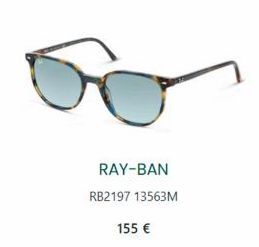 RAY-BAN  RB2197 13563M  155 € 