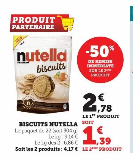 biscuits nutella 