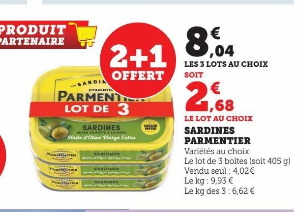 sardines parmentier