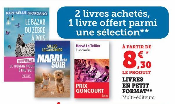 LIVRES EN PETIT FORMAT