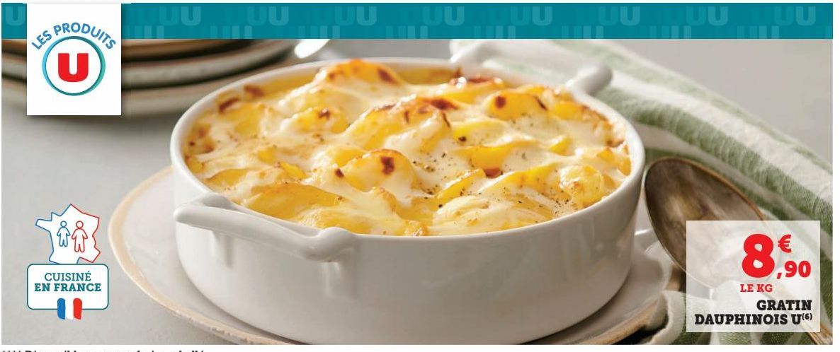 GRATIN DAUPHINOIS U