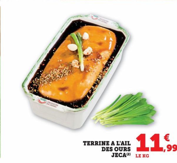 TERRINE A L'AIL DES OURS JECA