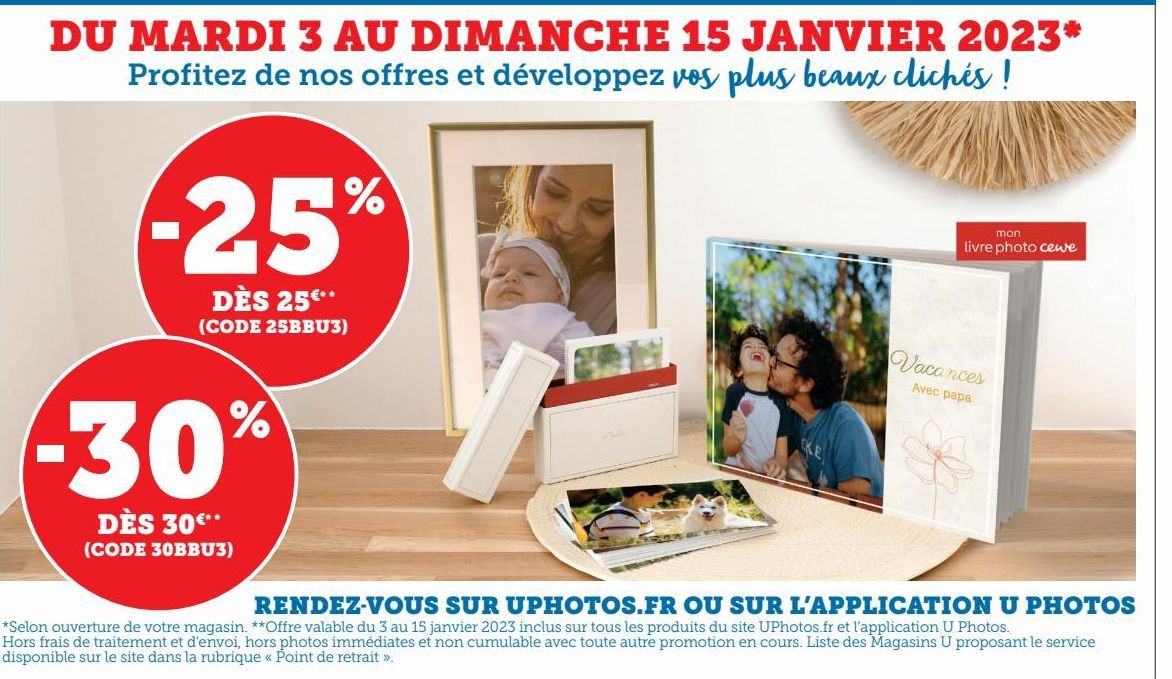 -25% DES 25€ (CODE 25BBU3 )