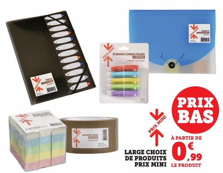 LARGE CHOIX DE PRODUITS PRIX MINI 