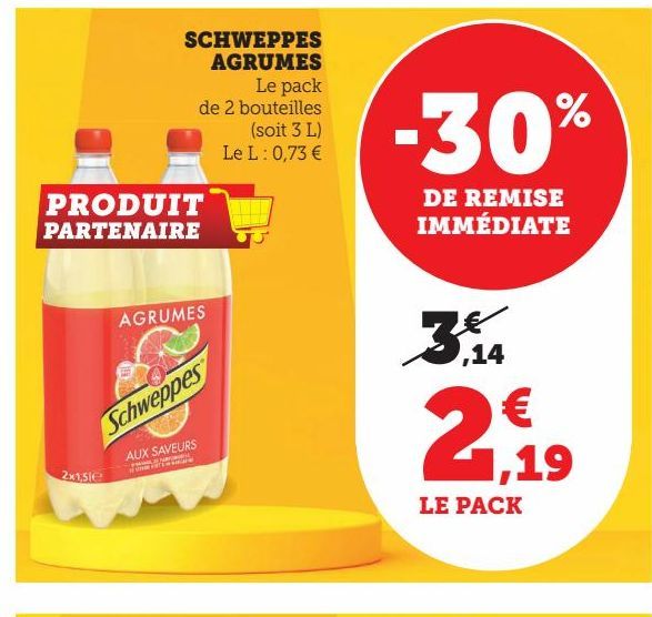 SCHWEPPES AGRUMES