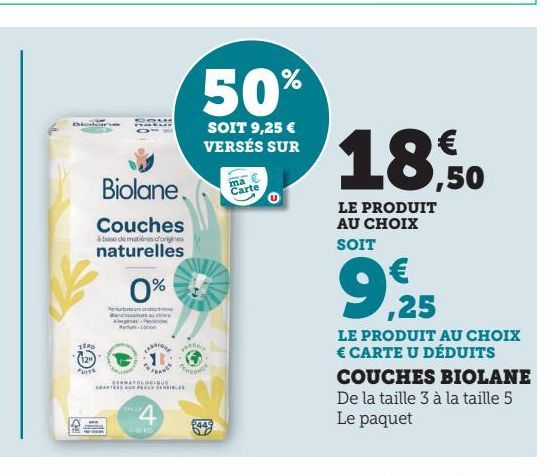 COUCHES BIOLANE