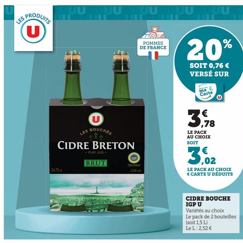 CIDRE BOUCHE IGP U