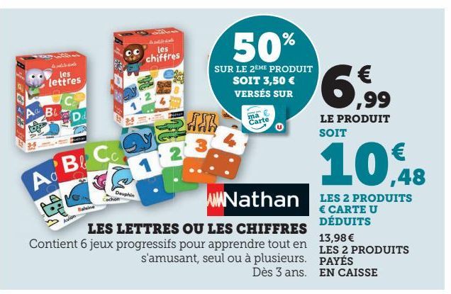 LES LETTRES OU LES CHIFFRES