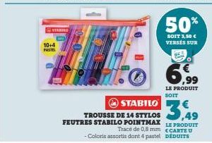 stylos feutres stabilo