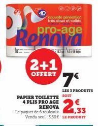 papier toilette Renova