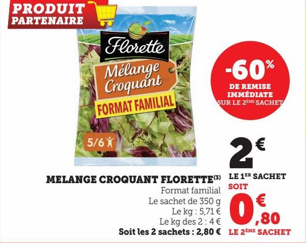 MELANGE CROQUANT FLORETTE 