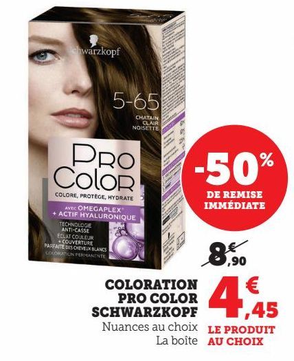 COLORATION PRO COLOR SCHWARZKOPF