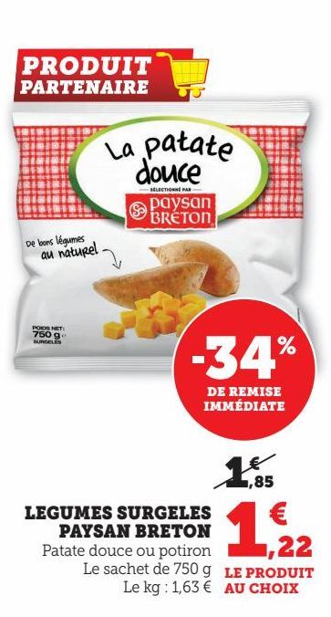 LEGUMES SURGELES PAYSAN BRETON