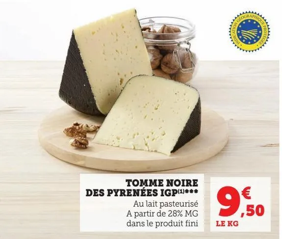 tomme noire des pyrenées igp