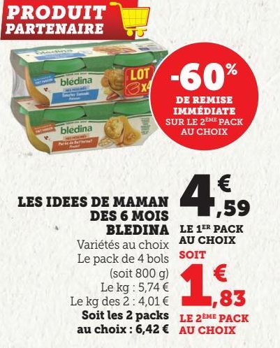 LES IDEES DE MAMAN DES 6 MOIS BLEDIN