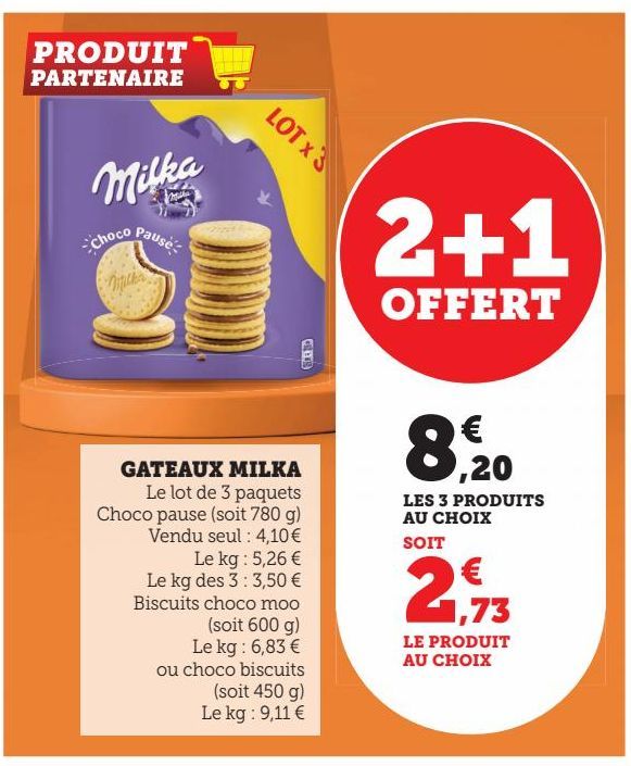 GATEAUX MILKA