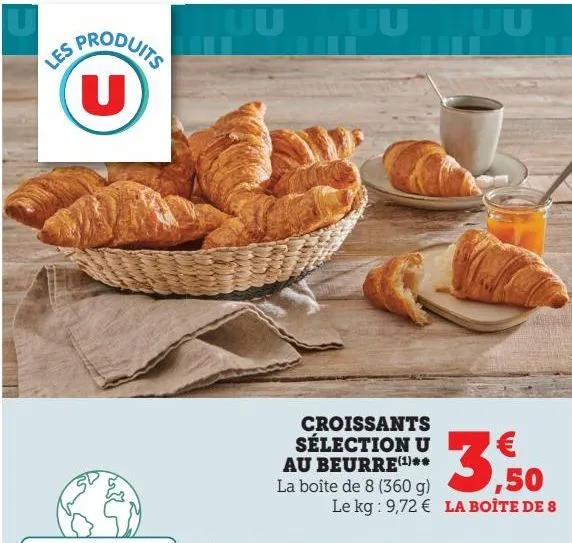 8 croissants selection u
