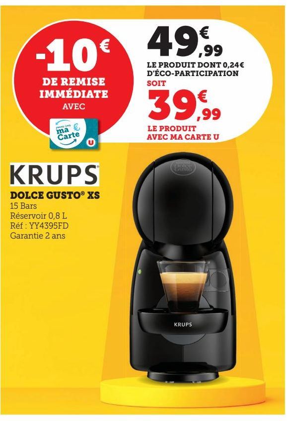DOLCE GUSTO XS 