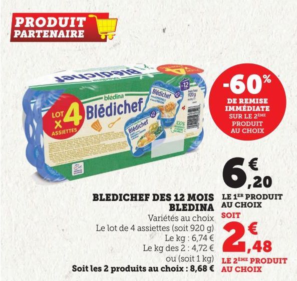 BLEDICHEF DES 12MOIS BLEDINA 