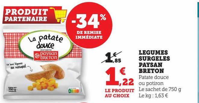 LEGUMES SURGELES PAYSAN BRETON