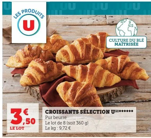 croissants selection u(2)******