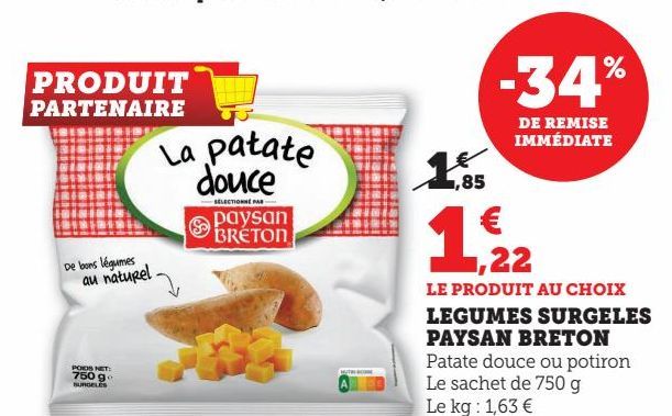 LEGUMES SURGELES PAYSAN BRETON