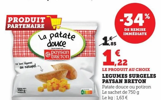 legumes surgeles paysan breton