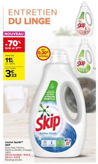 lessive liquide Skip