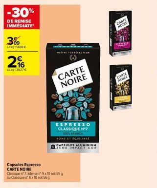 soldes Carte noire