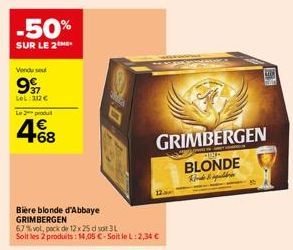 bière blonde Grimbergen