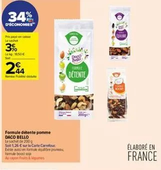 sachet carrefour