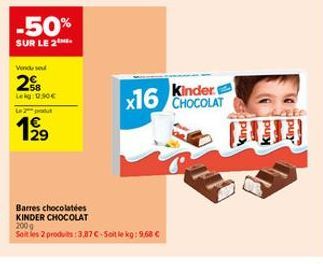 chocolat Kinder