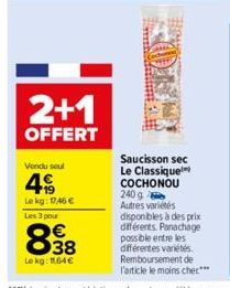 saucisson sec 