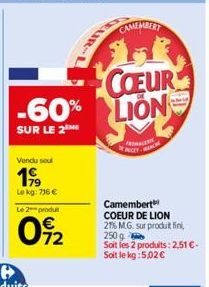 camembert Coeur de Lion