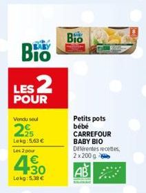 petits pots Carrefour