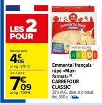 emmental Carrefour