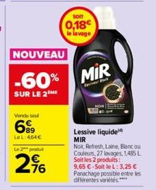 lessive liquide Mir