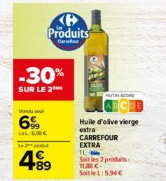 huile d'olive vierge Carrefour