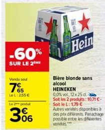 bière blonde Heineken