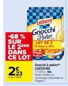 gnocchi Lustucru