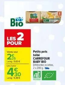 petits pots carrefour