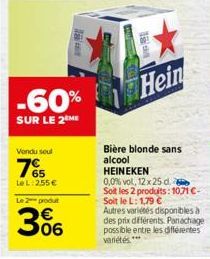 bière blonde Heineken