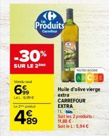 huile d'olive vierge Carrefour