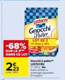 gnocchi Lustucru