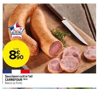 saucisson Carrefour